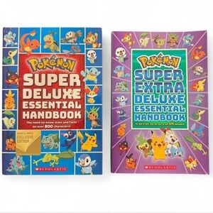Pokémon Super Deluxe Essential Handbook & Super Extra Deluxe‎ Essential Handbook